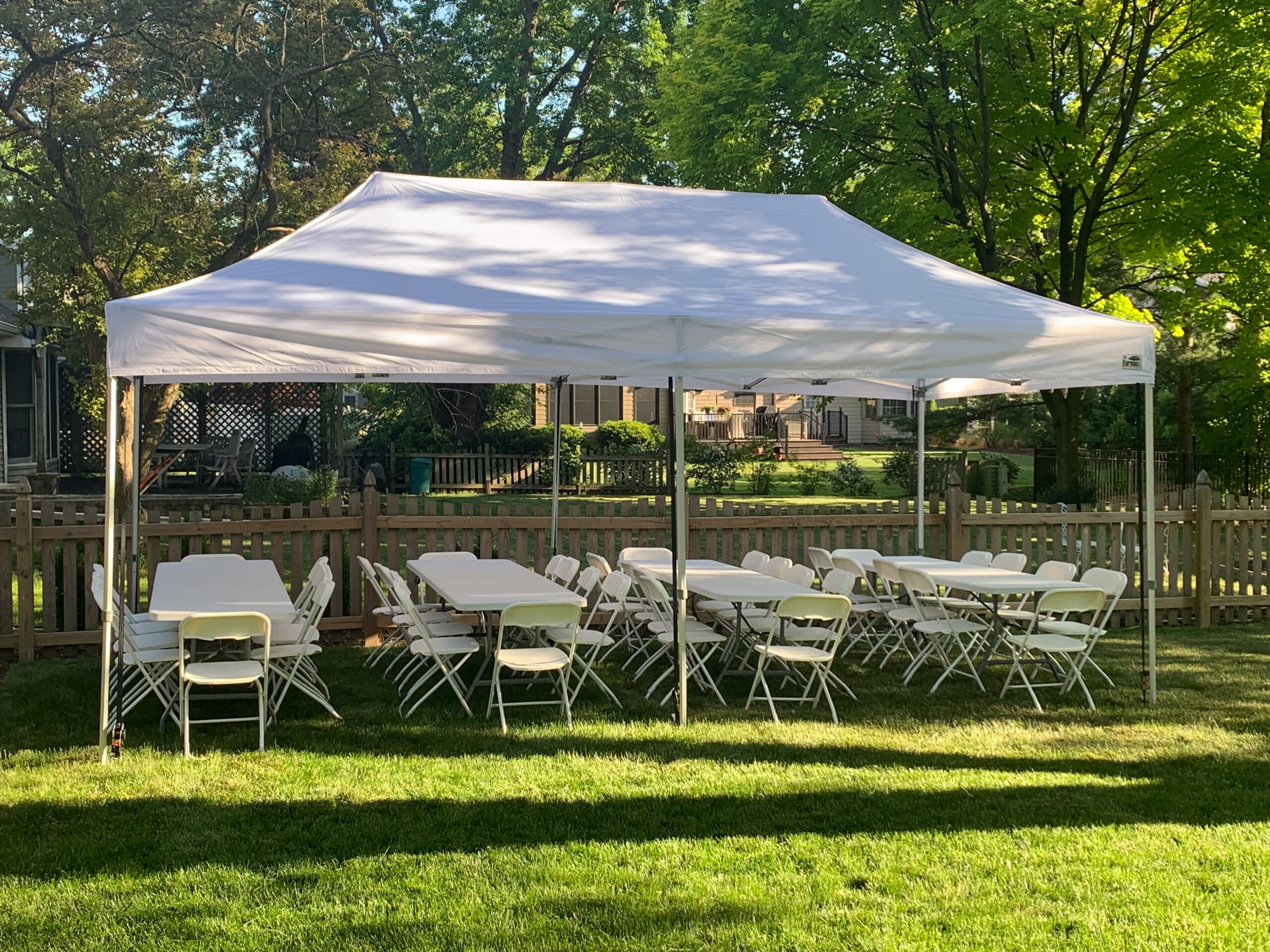Wedding ceremony tent