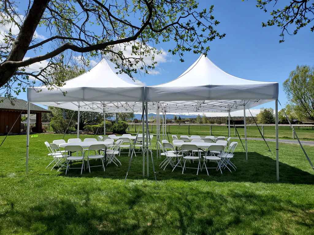 Outdoor wedding canopy
